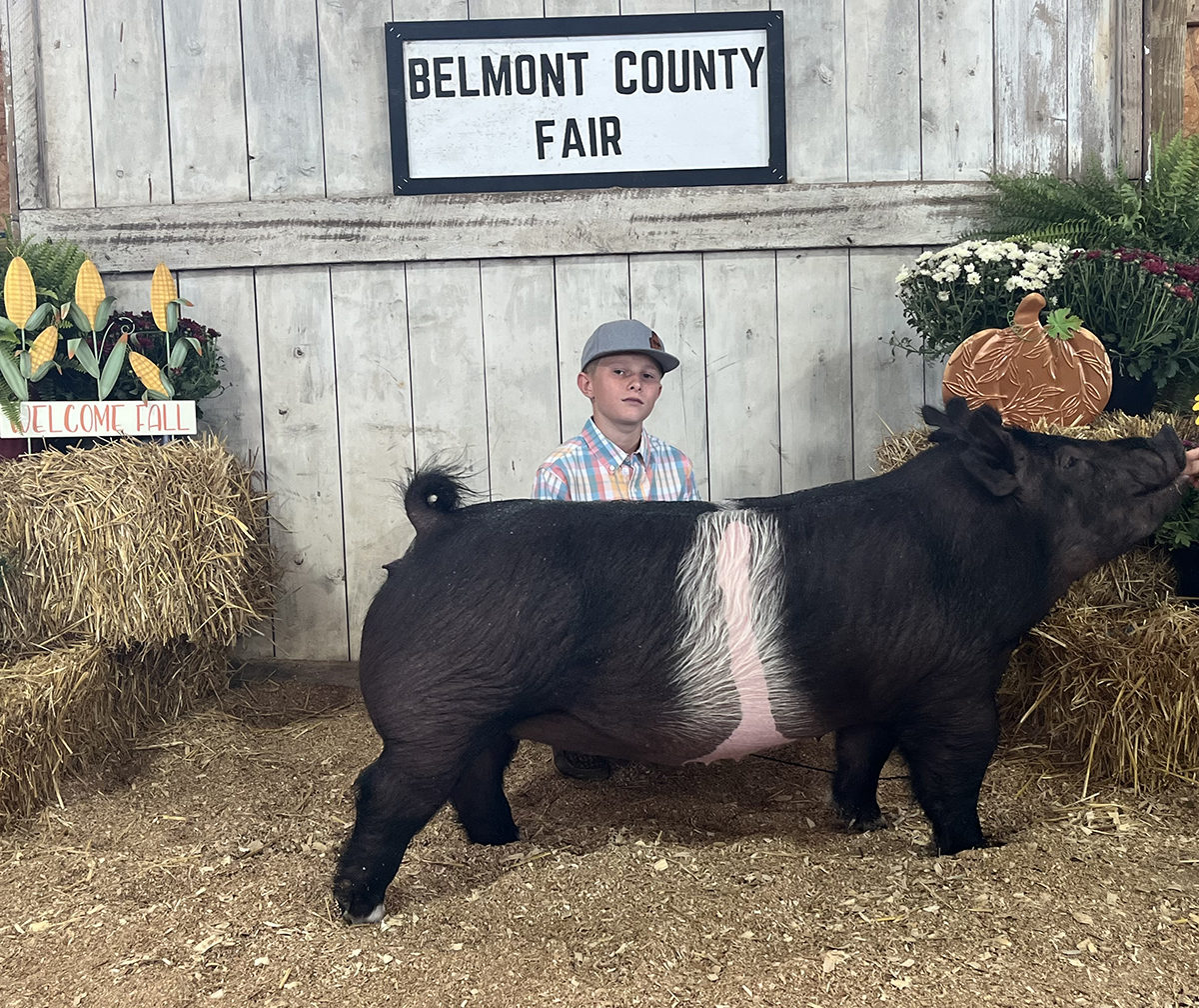 Middleweight Class Winner & Reserve Junior Showman - Hank Jefferis