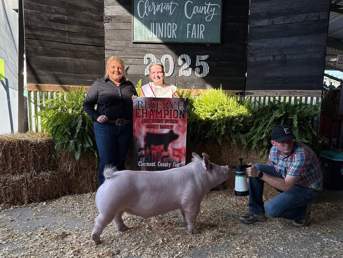 Reserve Champion Lightweight Barrow - Kaylee Jennings